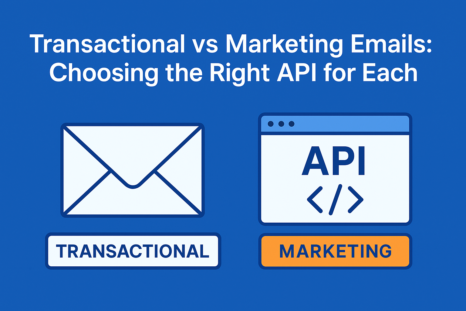 Transactional vs Marketing Emails: