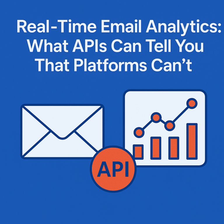 Real-Time Email Analytics: What APIs Can Tell You That Platforms Can't