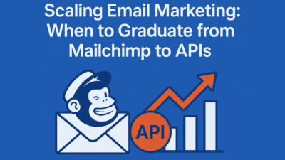 Scaling Email Marketing: When to Graduate from Mailchimp to APIs