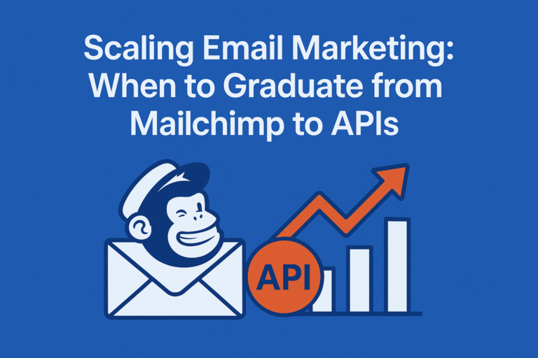 Scaling Email Marketing: When to Graduate from Mailchimp to APIs