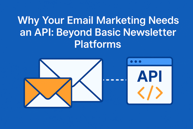 Why Your Email Marketing Needs an API