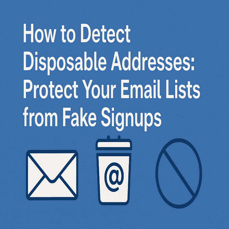 disposable addresses