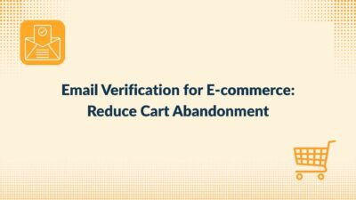 Email Verification for E-commerce