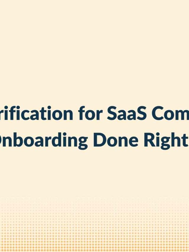 Email Verification for SaaS Companies